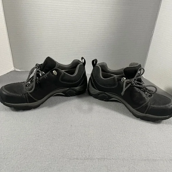 Ahnu Black montara ll Leather Waterproof Vibram Sole Hiking Trail Shoes Women 7 - Picture 8 of 12